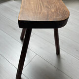 Wooden tripod stool