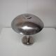 1930s Art Deco Chrome Plated Mushroom Table Lamp, Czechoslovakia
