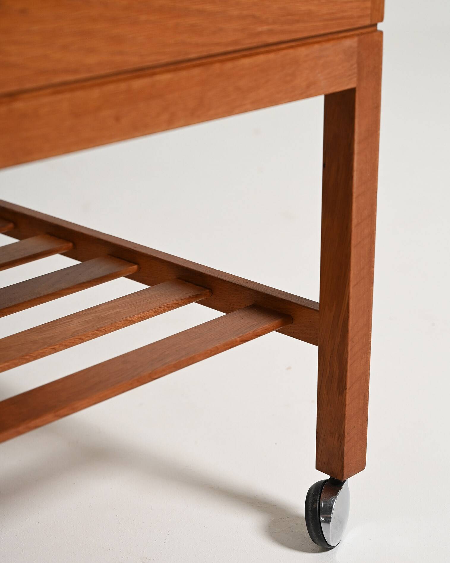 Danish teak trolley, 1960s/70s