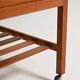 Danish teak trolley, 1960s/70s