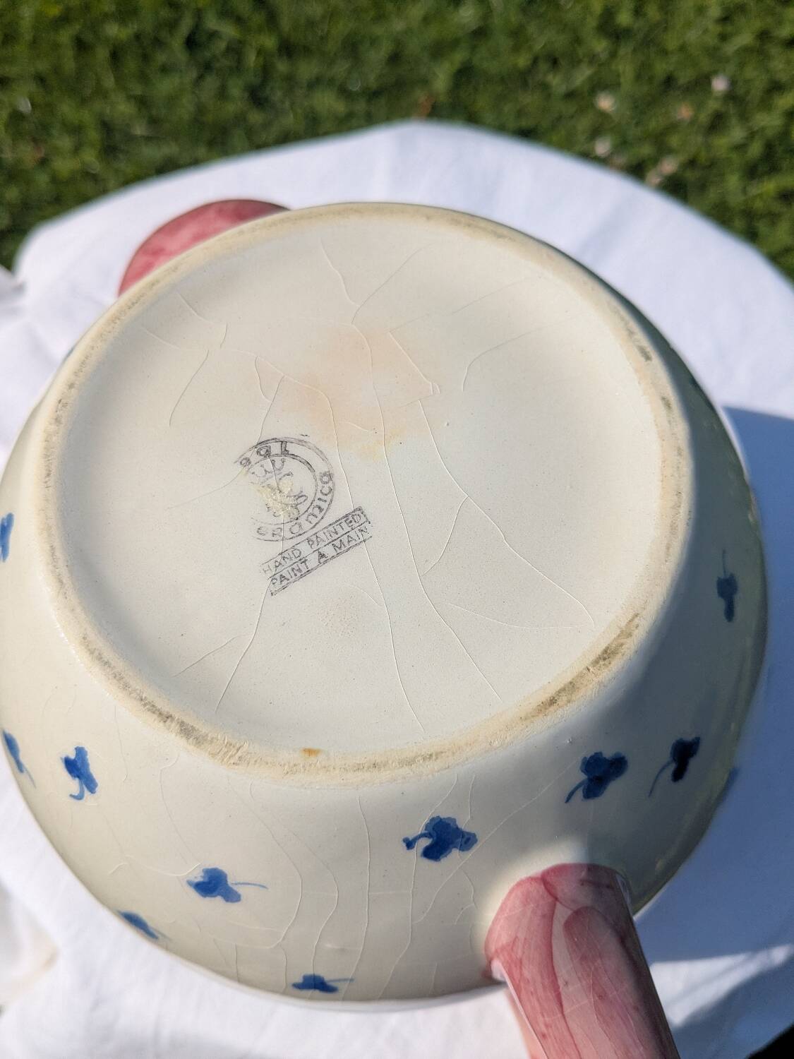 Vintage ceramic teapot