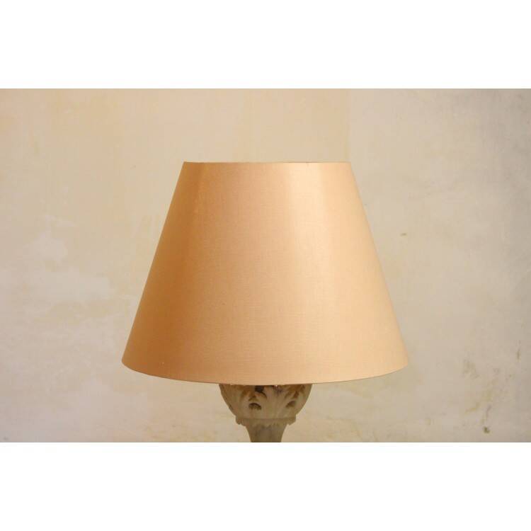 Vintage Alabaster Table Lamp With Marble Base, 1970s