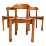 Set of 3 chairs by Rainer Daumiller for Hirtshals Sawmill, 1970s