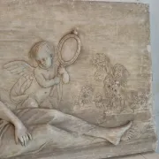 Plaster bas-relief of Venus