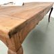 Grande table de ferme en merisier massif des années 1900