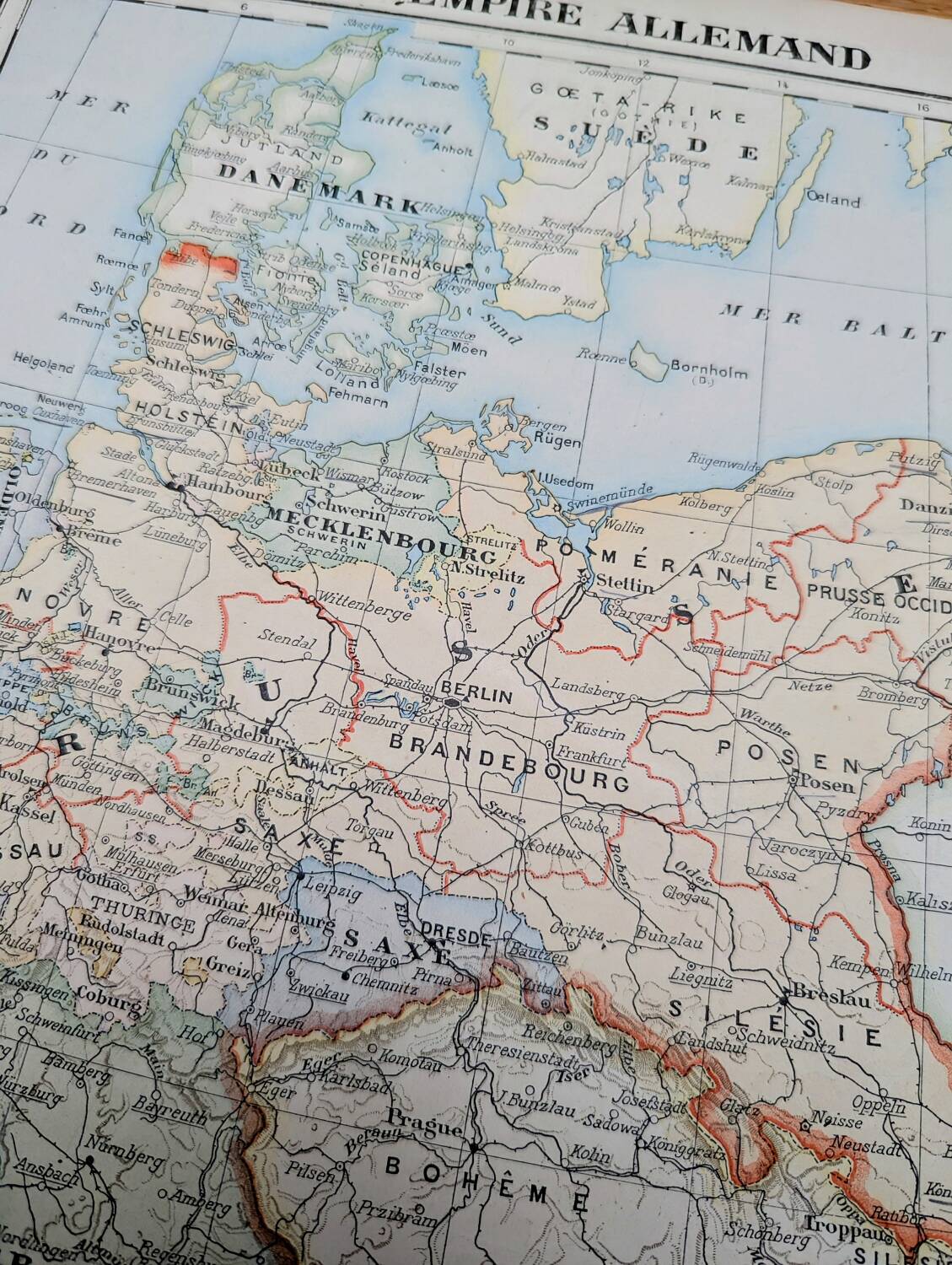 Printed in 1900, The German Empire.