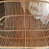 Sofa bench into rattan
