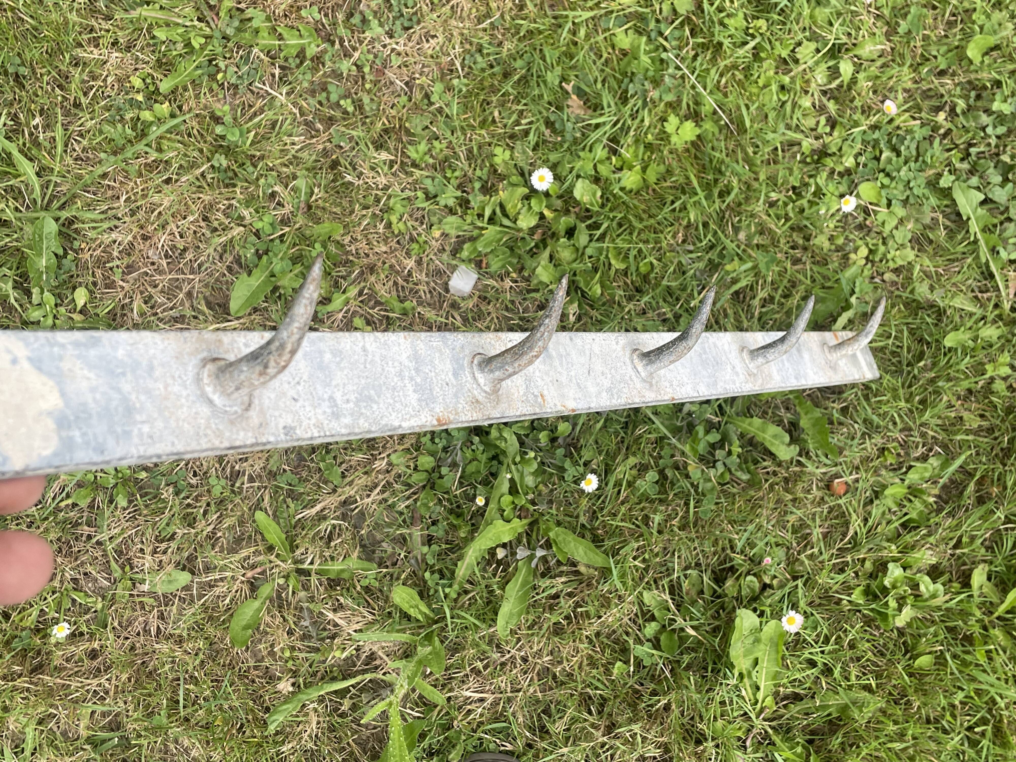 Butcher's hook, wolf teeth, kitchen hat and hooks