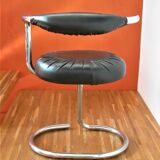 Suite of 4 Cobra chairs by Giotto Stoppino