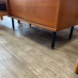 Small Scandinavian teak sideboard from the 1970s