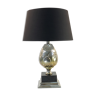 Lampe artichaut en métal chromé vintage 60/70