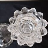 Pair of baccarat candlesticks