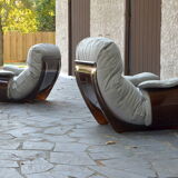 Pair of chairs "Marsala" by Michel Ducaroy for Ligne Roset