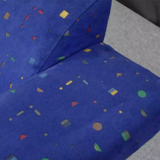 Pair of velvet armchairs, 1970