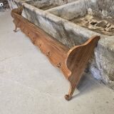 Oak pot rack and plate rack
