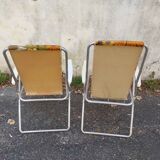 Fauteuils de camping années 70
