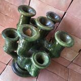 Tamegroute pottery candle holder