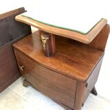 Art deco bedside pair