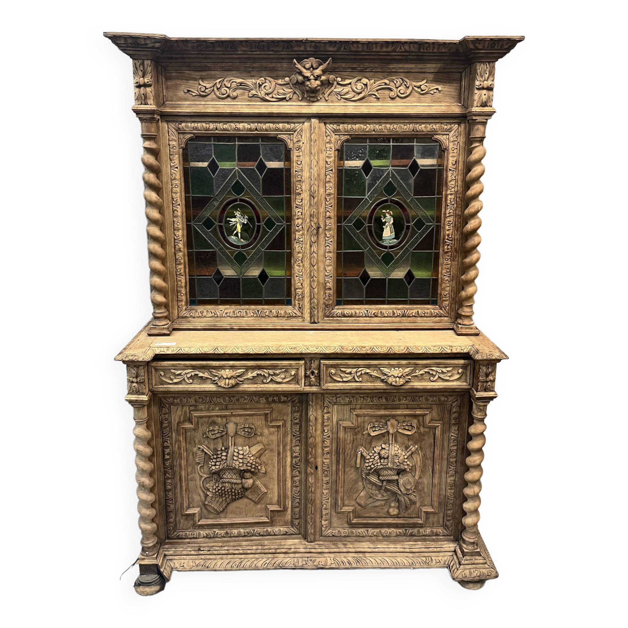Henri II stripped buffet