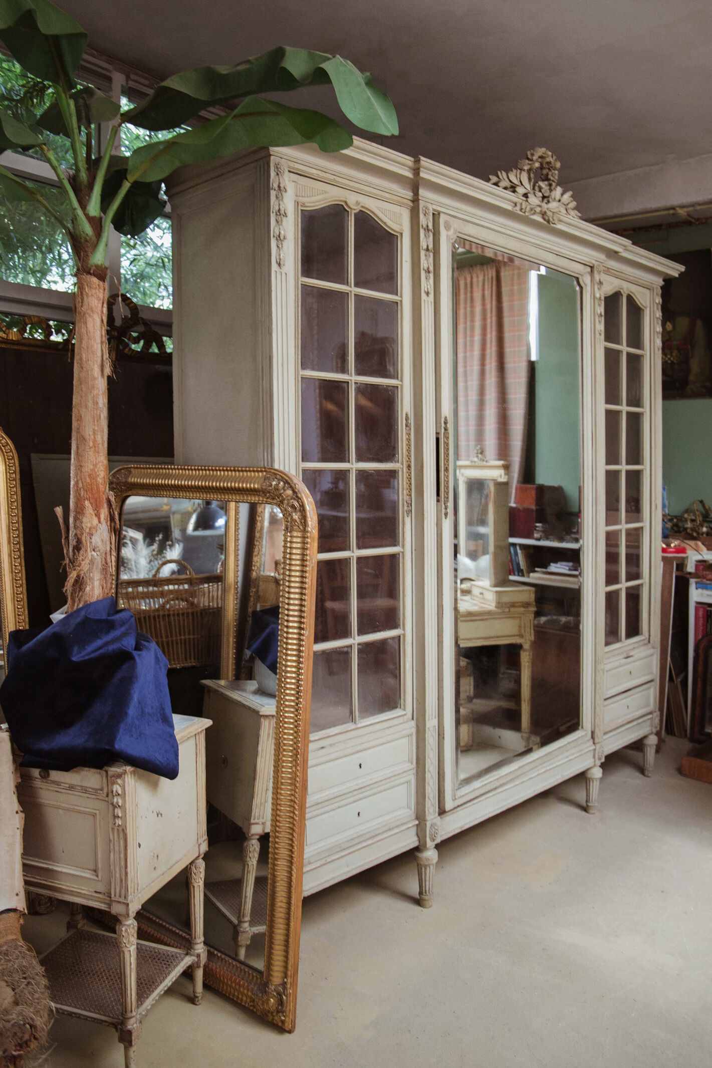 Louis XVI style wardrobe