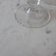 Set of 5 glasses with smoked glass stems 70s