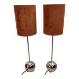 Deux lampes vintage