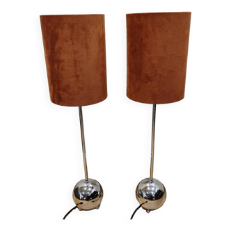 Two vintage lamps