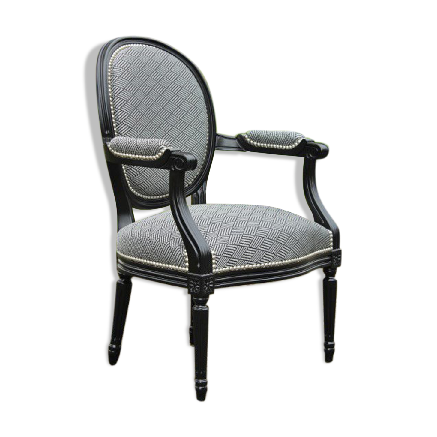 Louis XVI convertible armchair
