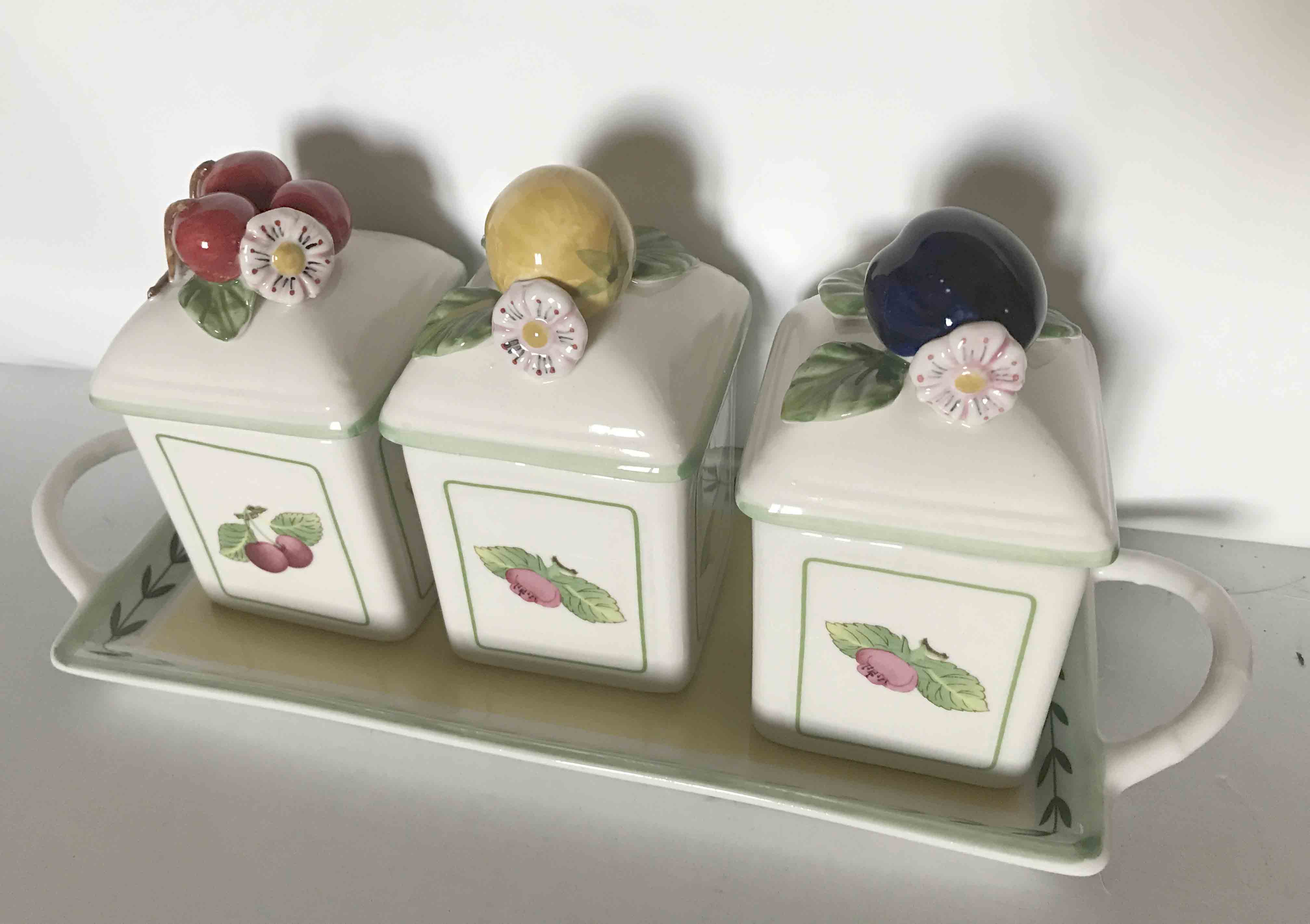 Villeroy and Boch Spice Pots