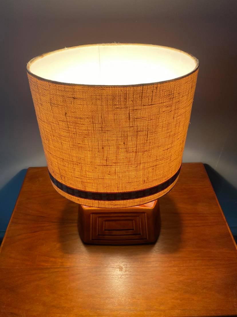 Ceramic table lamp germany lamp glazed ceramic, 60