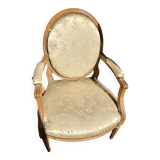 set of 3 Louis XVI period cabriolet armchairs