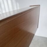 Fimsa Roma Italy teak console or small desk