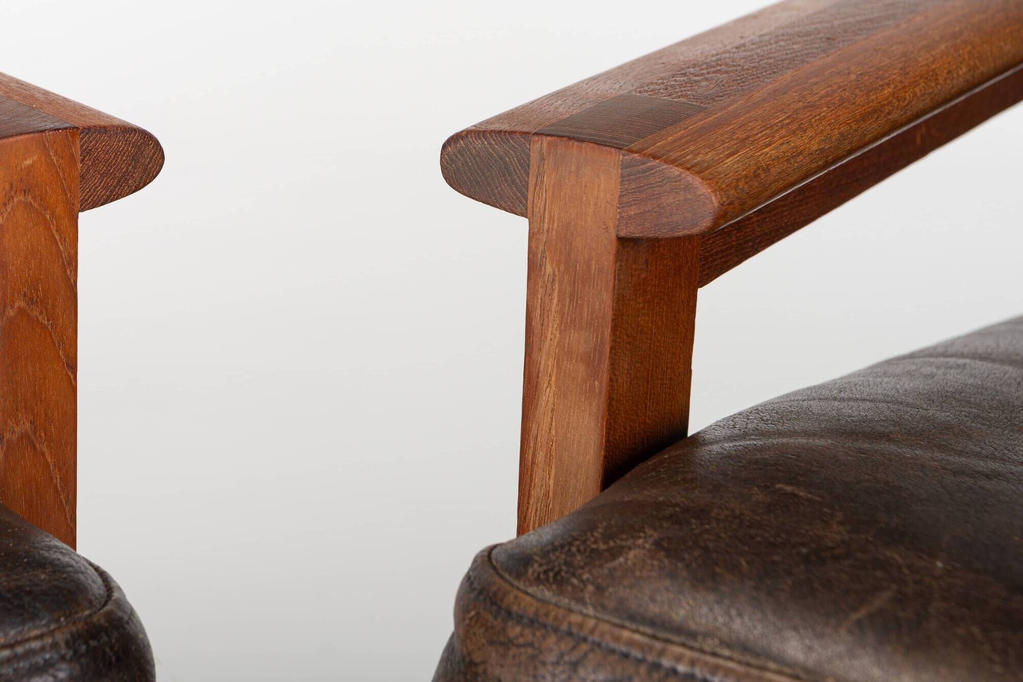 Capella Easy Chairs with Ottoman by Illum Wikkelsø for Nelse Eilersen, Denmark, 1950s, Set of 3