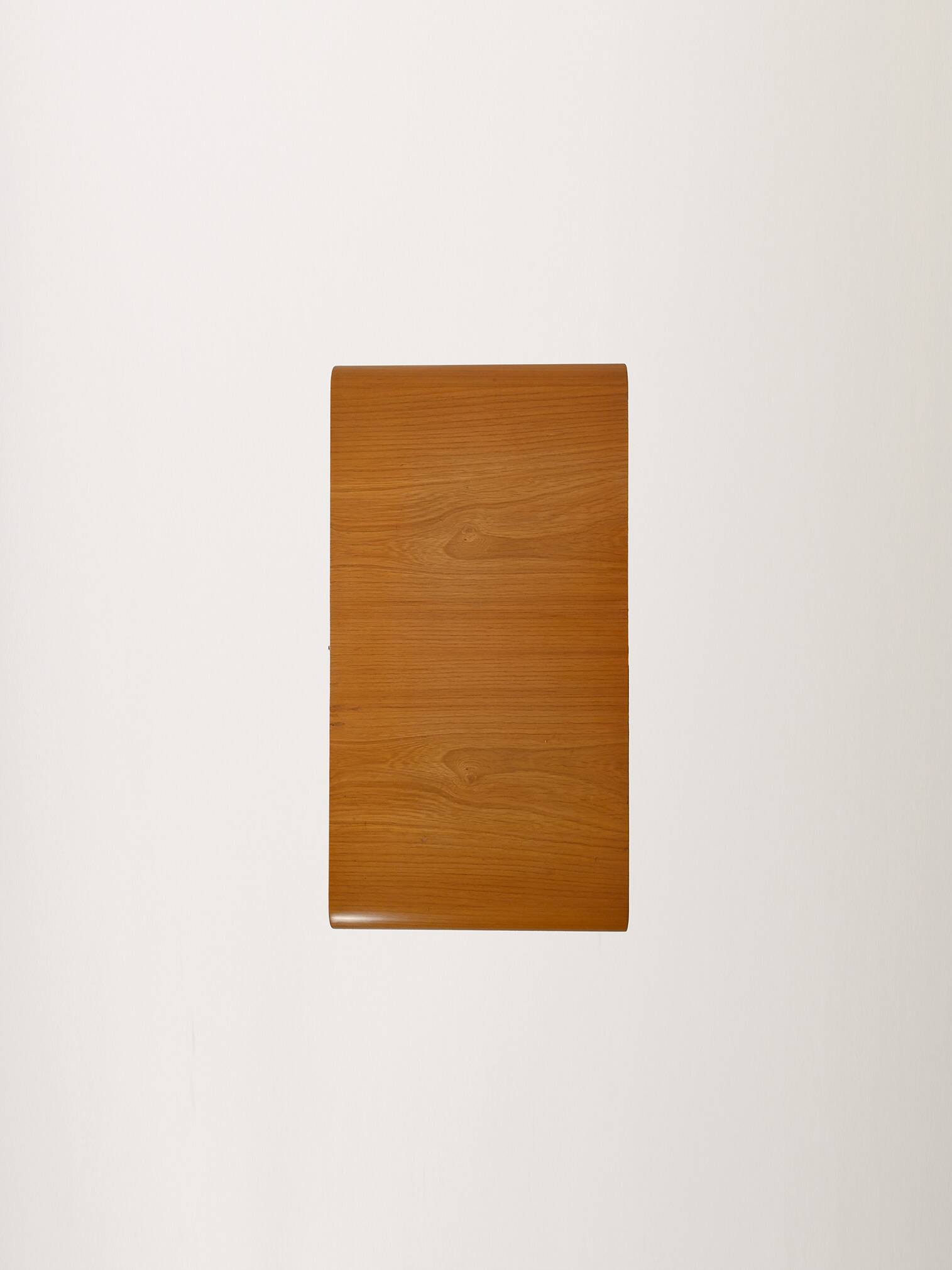 Scandinavian 1940s elm cabinet with inlay