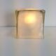 Iviken Ice Cube Table Lamp in Glass from Ikea, 1990s, Set of 3