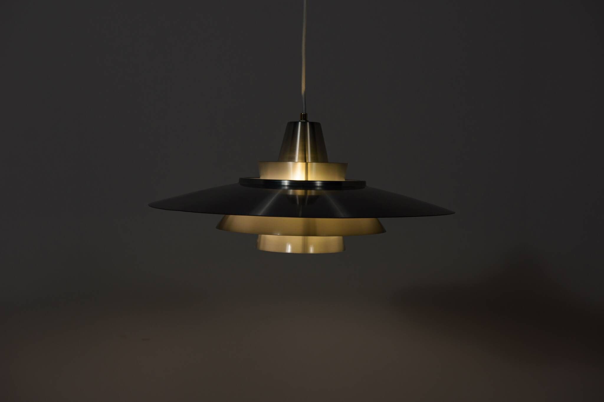 Mid-Century Type 240 Pendant Lamp by Mogens Davidsen for Superlight, Denmark, 1970s