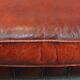Chesterfield sofa 3 places in cowhide leather