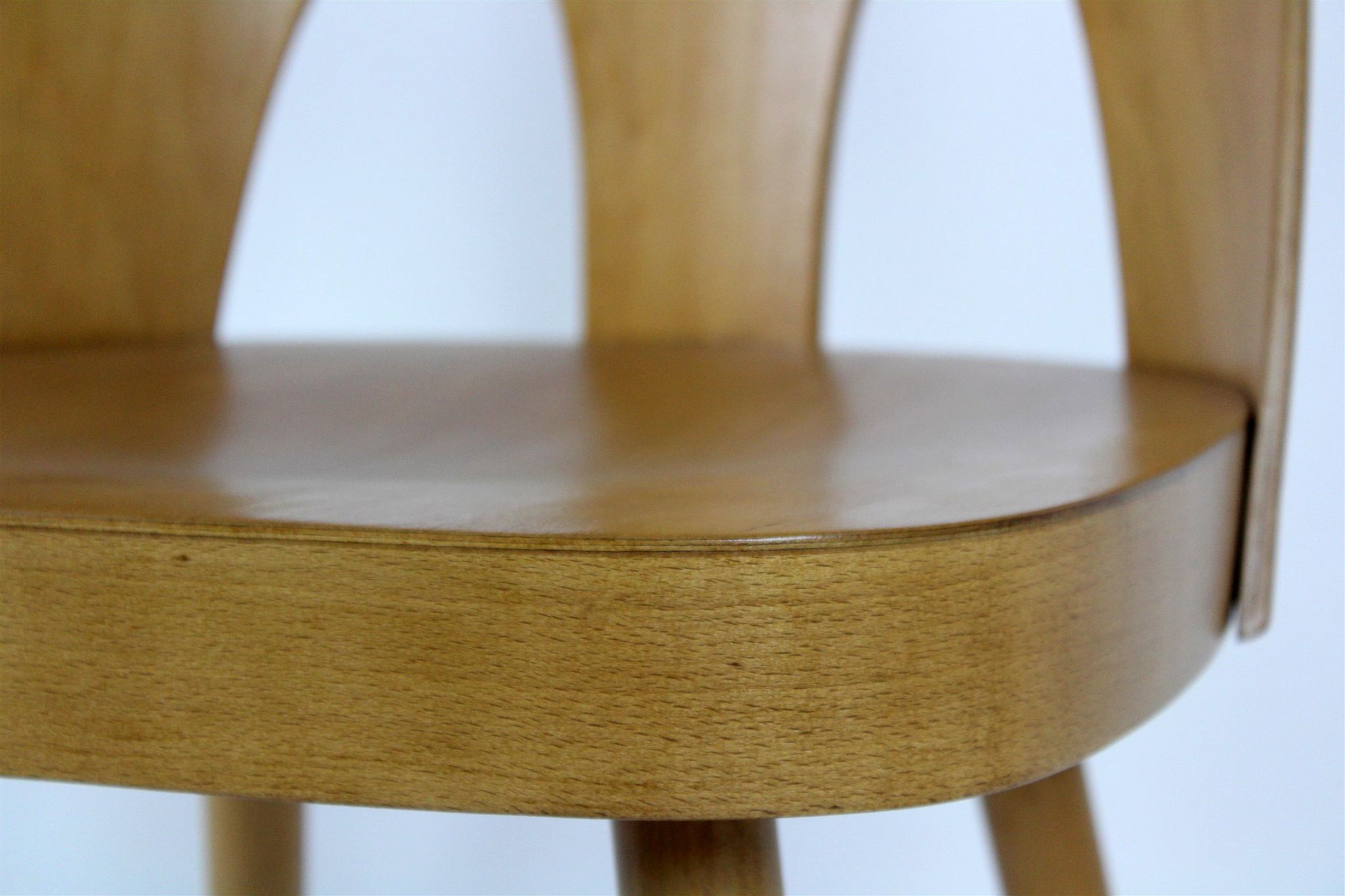 Wooden chairs by oswald haerdtl for ton (thonet), 1960s, set of 4