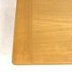 Oak “portfolio” dining room table, Sweden, 1960s