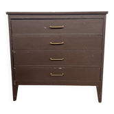 Vintage Scandinavian-style chest of drawers