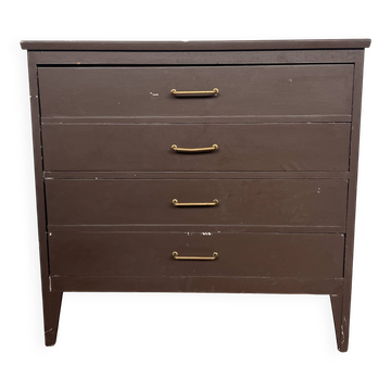Vintage Scandinavian-style chest of drawers