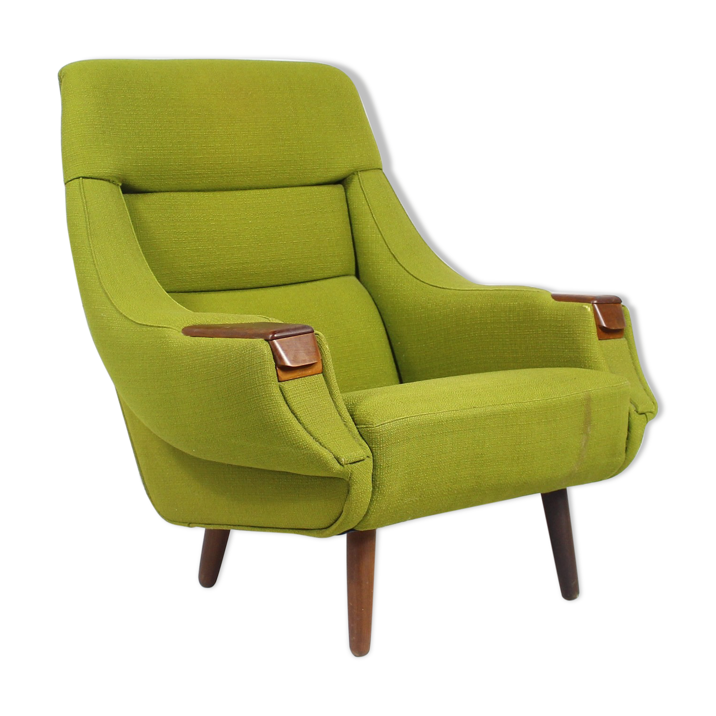 Rosewood armchair by H.W. Klein, 1960 s