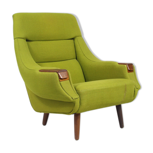 Rosewood armchair by H.W. Klein,