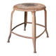 Industrial metal stool