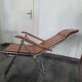 Maule Marga folding armchair, vintage Italian design, 70s