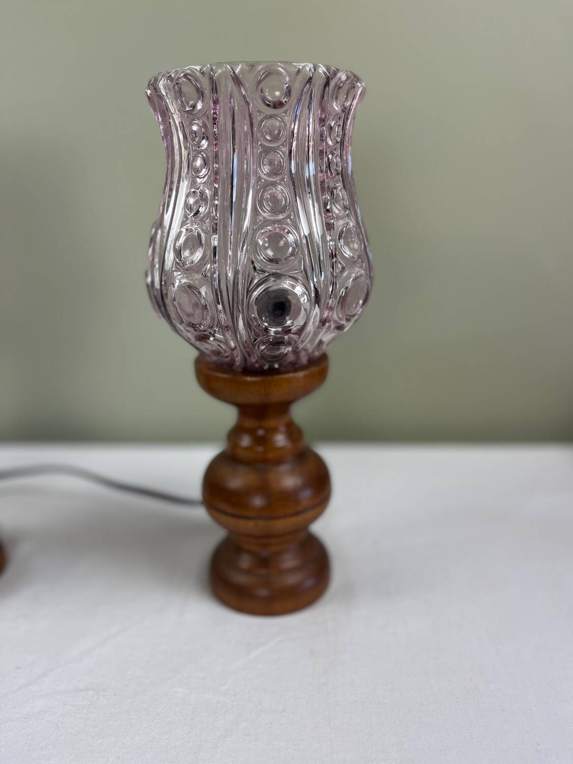 Art Deco bedside lamps