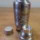 Old shaker silver metal