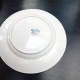 4 assiettes plates en terre de fer Parmentier St Amand