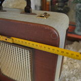 Suitcase turntable record 50s