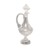 Carafe cristal sur pied, vintage
